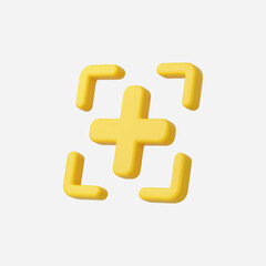 3d Realistic More icon vector Illustration