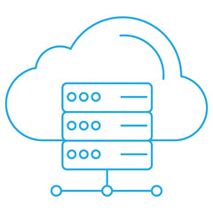 Cloud Hosting icon, Reliable and Scalable Cloud Hosting for Modern Businesses, Empower Your Website with Fast, Secure Cloud Hosting