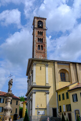 Old buildings of Carate Brianza, Italy