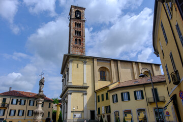 Old buildings of Carate Brianza, Italy