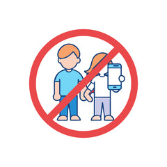 No Phones or Digital Devices Allowed (Children)