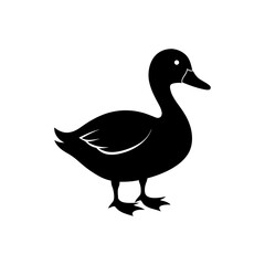 Obraz premium Classic Duck Silhouette for Hunting