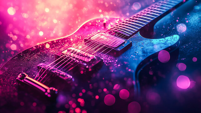 Music festival poster design. indie music concert. live music background promotion