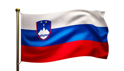 Obraz premium national flag of Republic of Slovenia in the original size,colours and proportions png