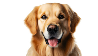Golden retriever dog Transparent Background