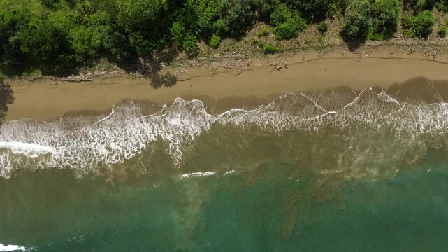 drone view meru island