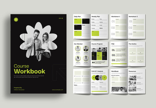 Course Workbook Template Layout
