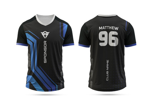Soccer Jersey Uniform Design Template