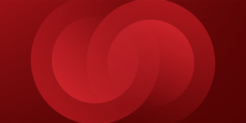 Obraz premium Red abstract background. Dynamic shapes composition. Eps10 vector