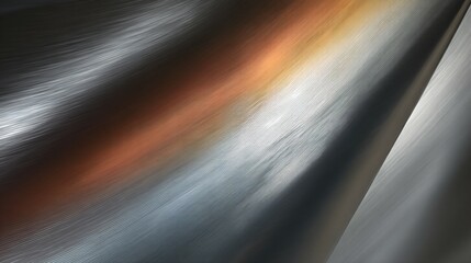 Metallic textures and smooth surfaces embody the essence of smart industry innovation,industrial wallpaper,background for deck and PPT