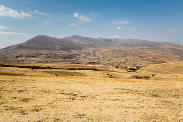 View of the mountains in Armenia