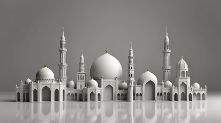 eid ul adha in written form with white background,generative.ai