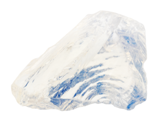 molybdenum glass imitation moonstone isolated