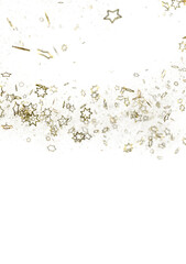 Falling Holiday Astral Radiance: Magnificent 3D Illustration of Descending Stellar Illumination for Christmas