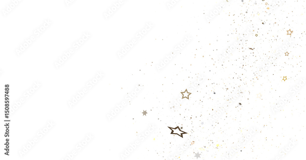 Poster abstract background with sparkles