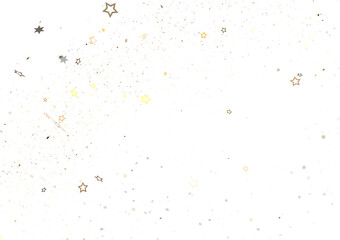 Sparkling Gold Stars Background