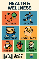 Obraz premium GENERAL HEALTH and WELLNESS