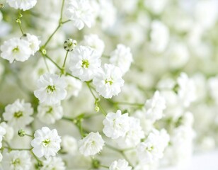 Fototapeta premium カスミソウ 花
