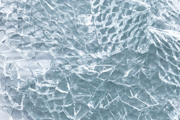 Glascheibe, Scherben, Risse