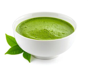 Matcha in a bowl