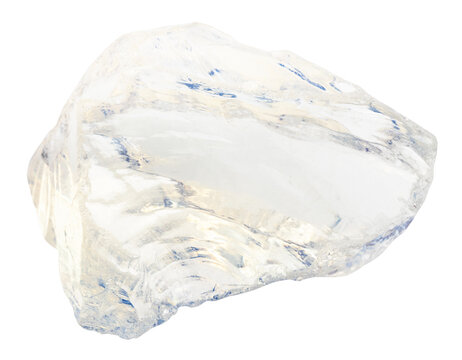 molybdenum glass opalite isolated on white