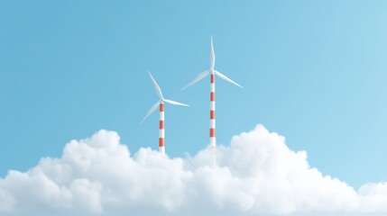 Wind farm sprinting over defunct coal stations, The Great Energy Race