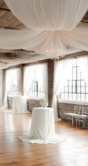Elegant Wedding Reception Hall Interior Design