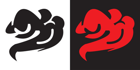 Smoke steam icon . Vector illustration. EPS 10/AI