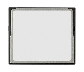 Old SD micro case on black background. Isolated card transparent mockup. Clean cover box template.