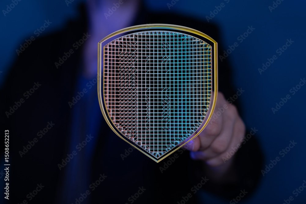 Aufkleber Secure your data with advanced cybersecurity solutions. Protect your business from online threats.