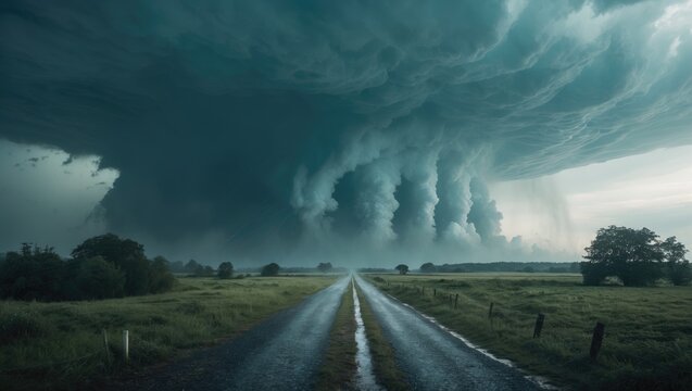 A big storm is approaching.