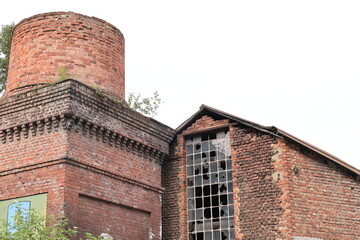 Verlassenes Industriegebäude im Zentrum der Stadt Hagen im Ruhrgebiet