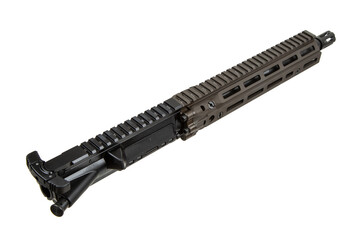 Angled AR upper with Picatinny rail