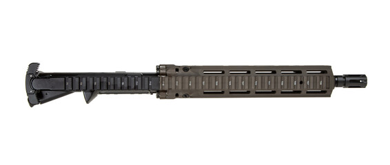 Top view of AR-15 upper receiver