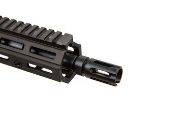 AR-15 flash hider close-up