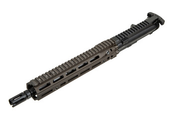 AR upper receiver with handguard view