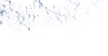 Abstract background of rising bubbles in water. Perfect for clean, fresh designs.