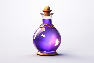 Bottle perfume chemistry container.