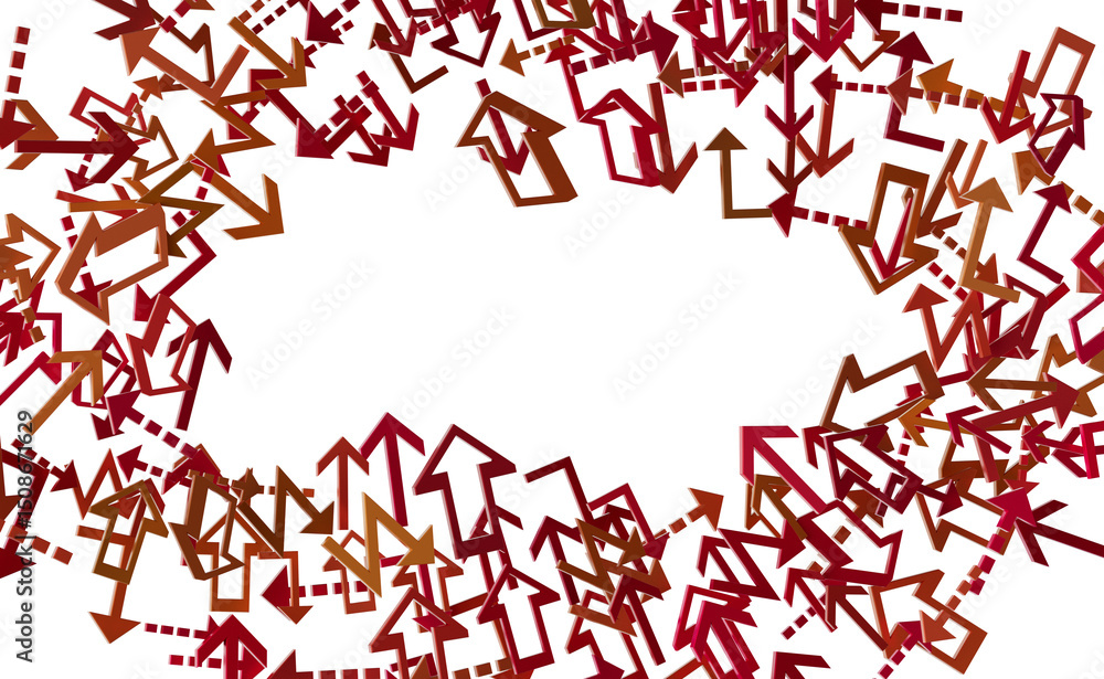 Poster abstract arrow background