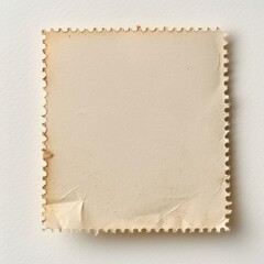 Fototapeta premium Blank postage stamp paper backgrounds simplicity.