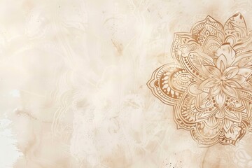 Vibrant and detailed illustration of traditional Indian henna designs, perfect for Diwali festivities. The intricate patterns and motifs are a testament to the rich cultural heritage of India