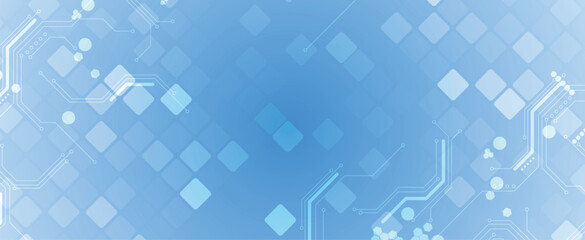 Abstract high digital technology and science background