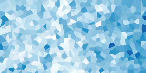 Abstract blue geometric mosaic pattern background suitable for digital design creative projects and modern decorative artwork