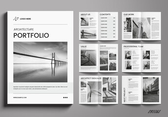 Architecture Company Brochure Design Template