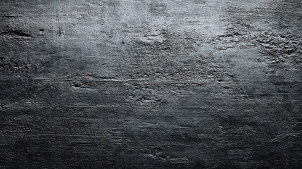 Naklejka premium A stunning image of dark grey textured concrete black wall background.