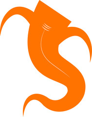 Lord Ganpati  for Ganesh Chaturthi festival of India with message meaning My Lord Ganesha