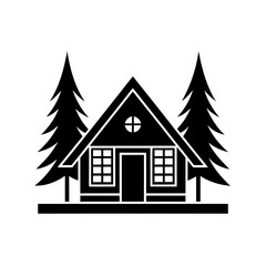 glacier icon vector flat and clean look isolated