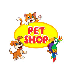 Fototapeta premium Pet Shop - Your One-Stop Pet Paradise