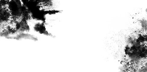 Obraz premium black and white abstract background