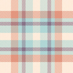 Elegant herringbone plaid pattern in soft pastel hues.  Perfect for textile design, fashion, or website backgrounds.  This subtle yet stylish design evokes feelings of warmth and comfort.